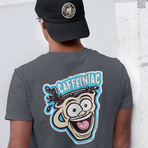 Image of Caffeiniac Dude - Premium Next Level Mens Triblend