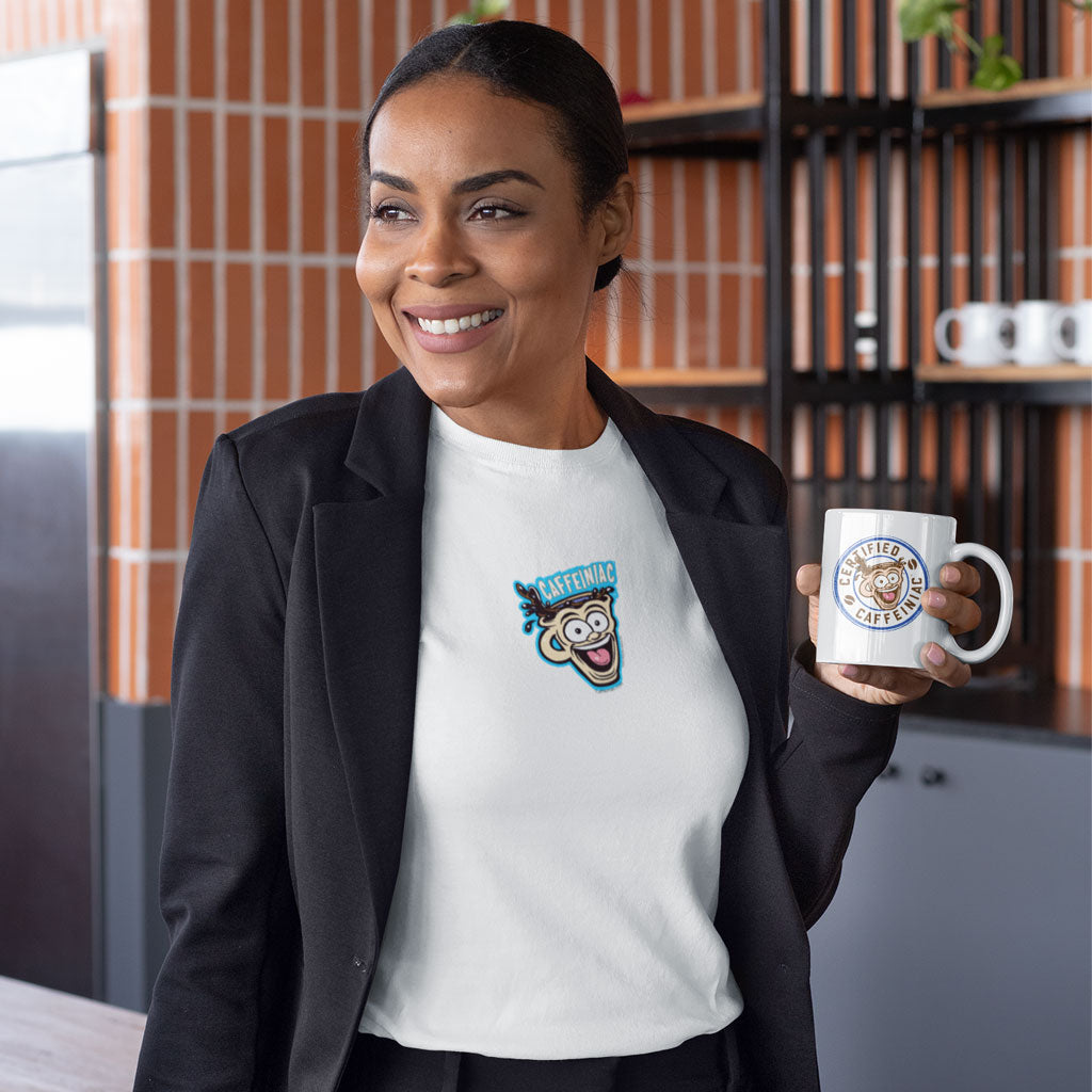 Caffeiniac - District Womens Shirt