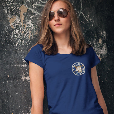 Image of Certified Caffeiniac - Next Level Womens Triblend Shirt