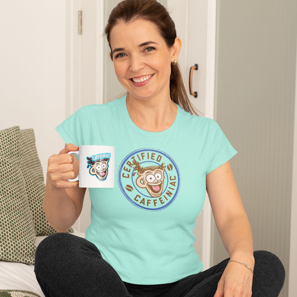 Certified Caffeiniac - Next Level Womens Triblend