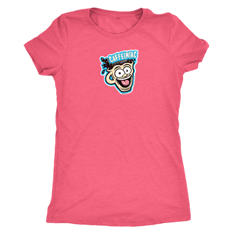 Image of Caffeiniac - Next Level Womens Triblend