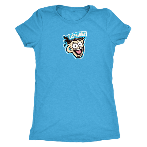 Image of Caffeiniac - Next Level Womens Triblend