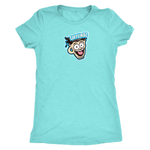 Image of Caffeiniac - Next Level Womens Triblend