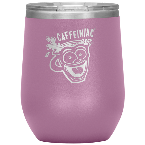 Image of Caffeiniac Dude Wine Tumbler