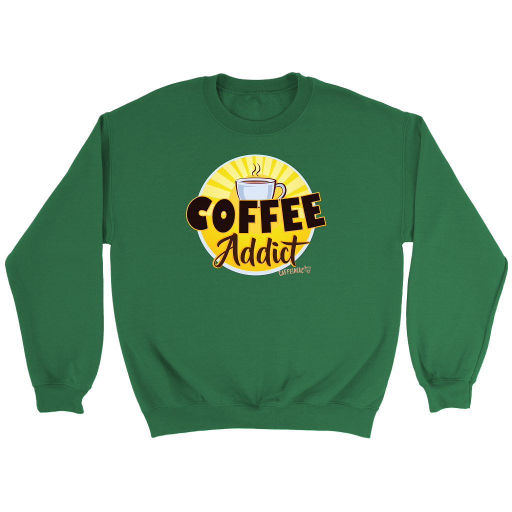 Coffee Addict Crewneck Sweatshirt