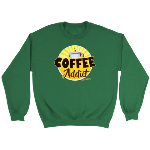 Image of Coffee Addict Crewneck Sweatshirt