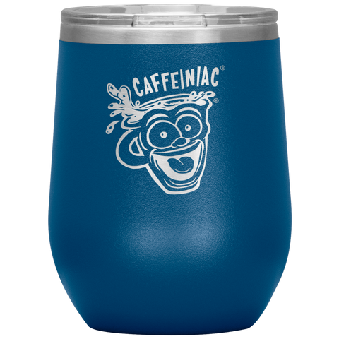 Image of Caffeiniac Dude Wine Tumbler