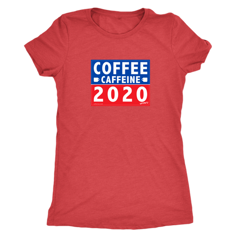 Image of COFFEE CAFFEINE 2020 Womens Soft Triblend