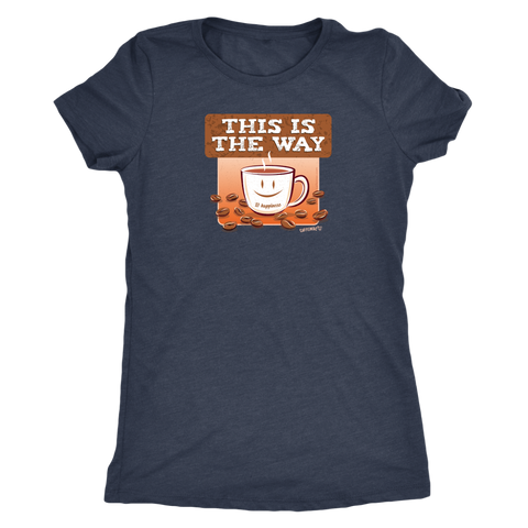 Image of This is the Way - Womens Triblend Shirt by Next Level