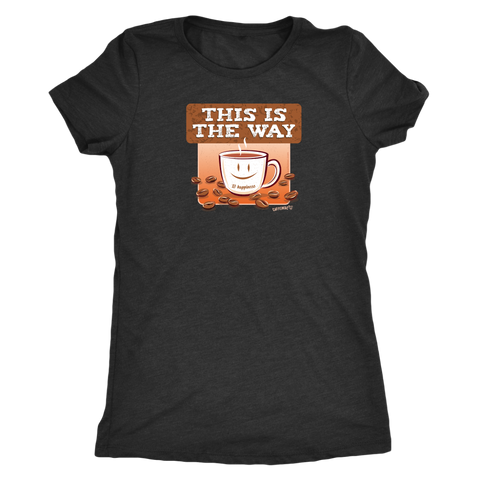 Image of This is the Way - Womens Triblend Shirt by Next Level
