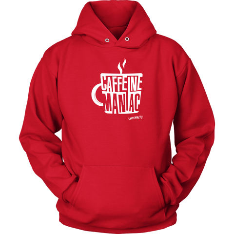 Image of Caffeine Maniac Unisex Hoodie