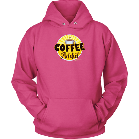 Image of Coffee Addict Unisex Hoodie