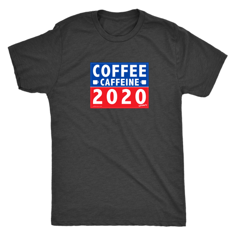 Image of COFFEE CAFFEINE 2020 - Mens Triblend Tee by Next Level