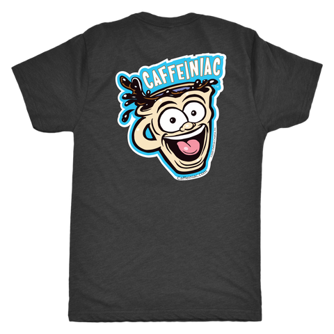 Image of Caffeiniac Dude - Premium Next Level Mens Triblend