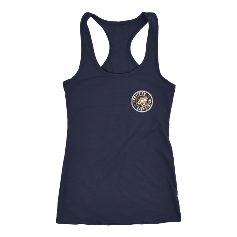 Image of Certified Caffeiniac - Next Level Racerback Tank