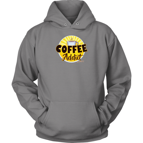 Image of Coffee Addict Unisex Hoodie