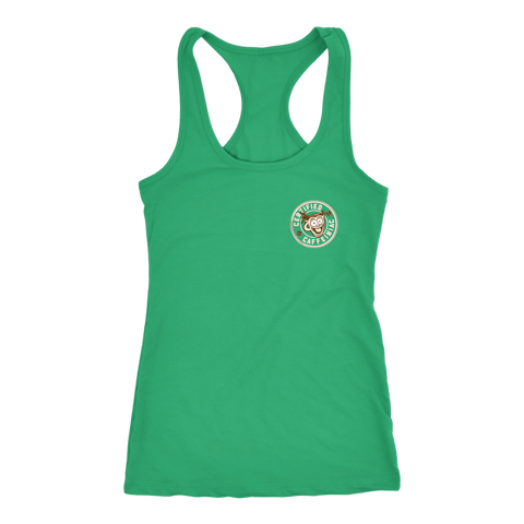 Image of Certified Caffeiniac - Next Level Racerback Tank