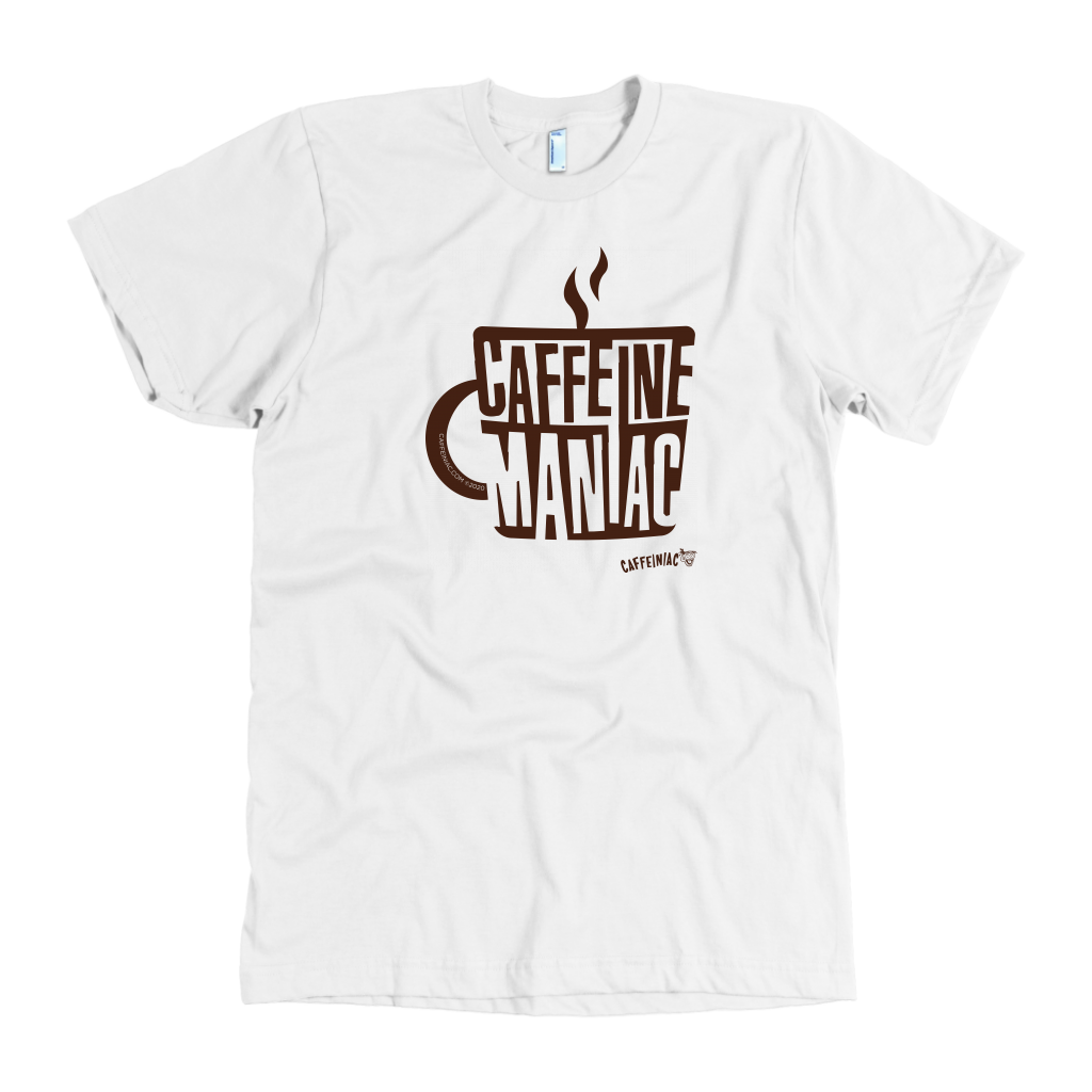 Caffeine Maniac t-shirt by Caffeiniac
