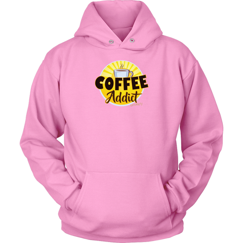 Image of Coffee Addict Unisex Hoodie