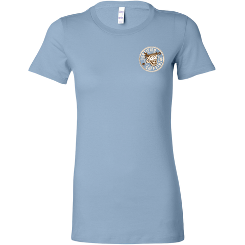 Image of Certified Caffeiniac -  Bella Womens Premium Shirt
