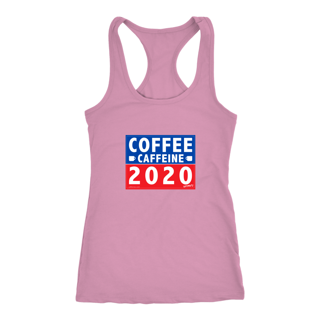 COFFEE CAFFEINE 2020 Racerback Tank