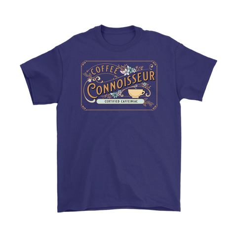 Image of Coffee Connoisseur - Gildan Mens T-Shirt