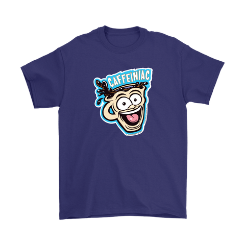 Image of Caffeiniac -  Gildan Mens T-Shirt