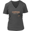 Coffee and Nobody Gets Hurt - District Womens V-Neck