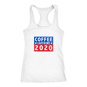 COFFEE CAFFEINE 2020 Racerback Tank