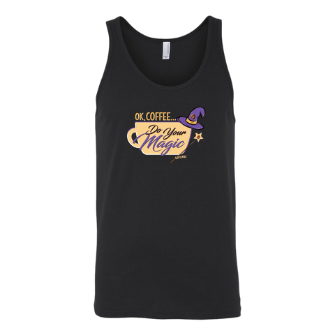 Image of OK Coffee, Do Your Magic - Unisex Tank for Serious Coffee Lovers
