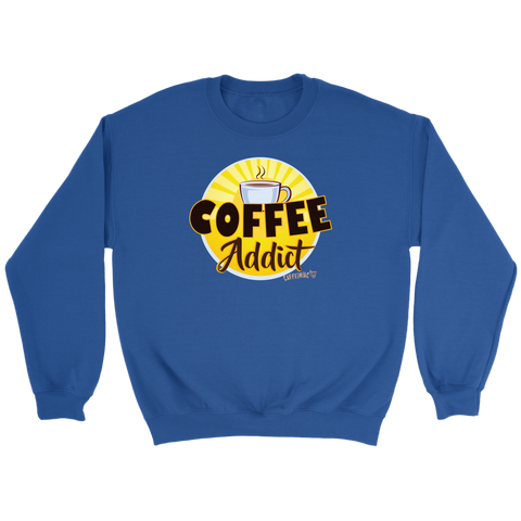 Image of Coffee Addict Crewneck Sweatshirt