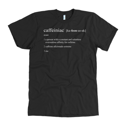Image of Caffeiniac Defined - American Apparel Mens