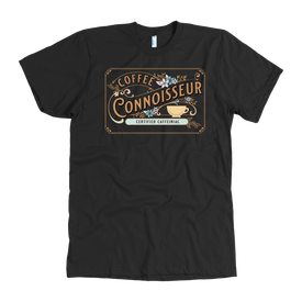 Coffee Connoisseur - American Apparel Mens T-shirt