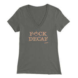 F_CK DECAF - Bella Womens V-Neck