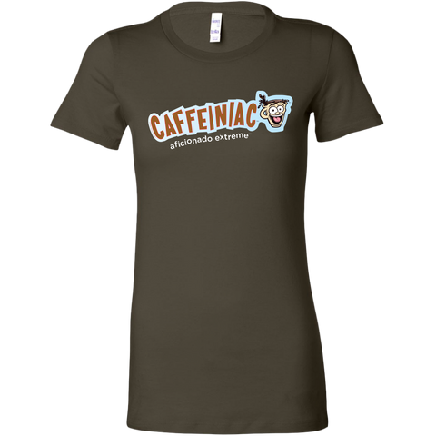 Image of Caffeiniac Aficionado Extreme - Bella Womens Shirt