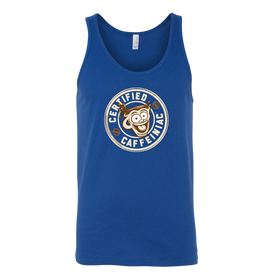 Certified Caffeiniac - Canvas brand Unisex Tank