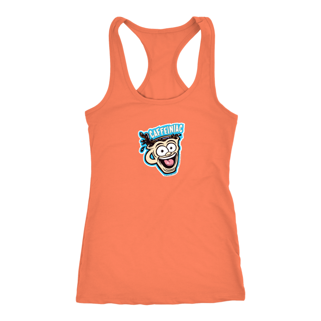 Caffeiniac - Next Level Racerback Tank