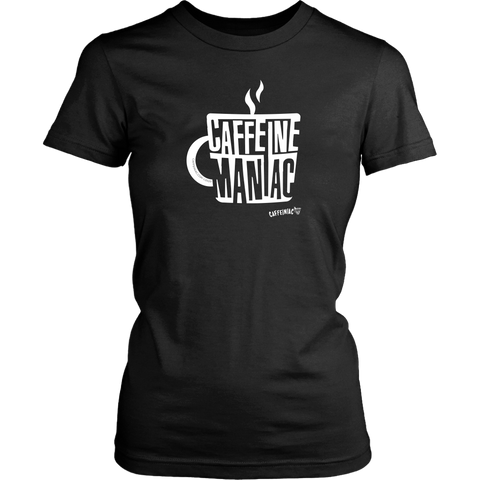Image of Caffeine Maniac Womens Shirt by District