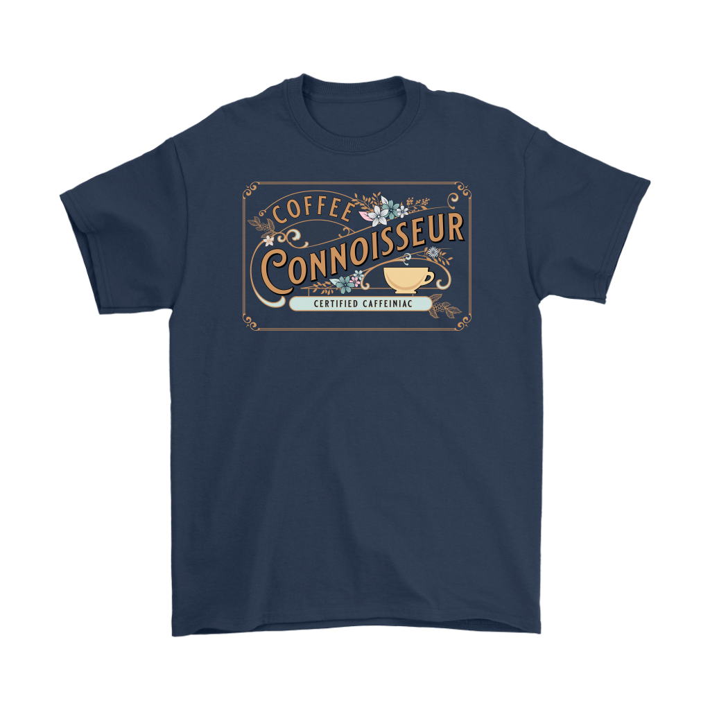 Coffee Connoisseur - Gildan Mens T-Shirt