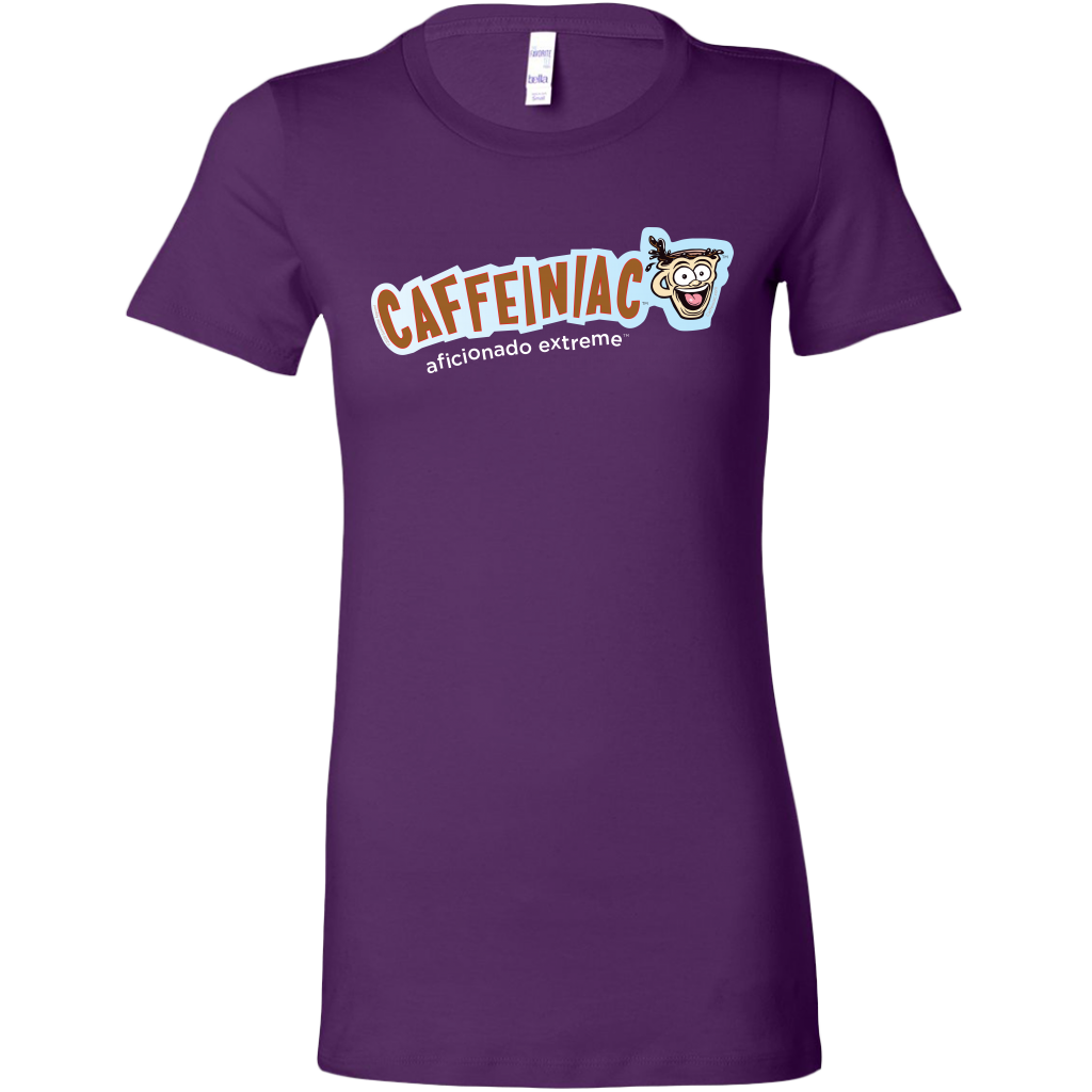 Caffeiniac Aficionado Extreme - Bella Womens Shirt