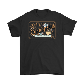Coffee Connoisseur - Gildan Mens T-Shirt