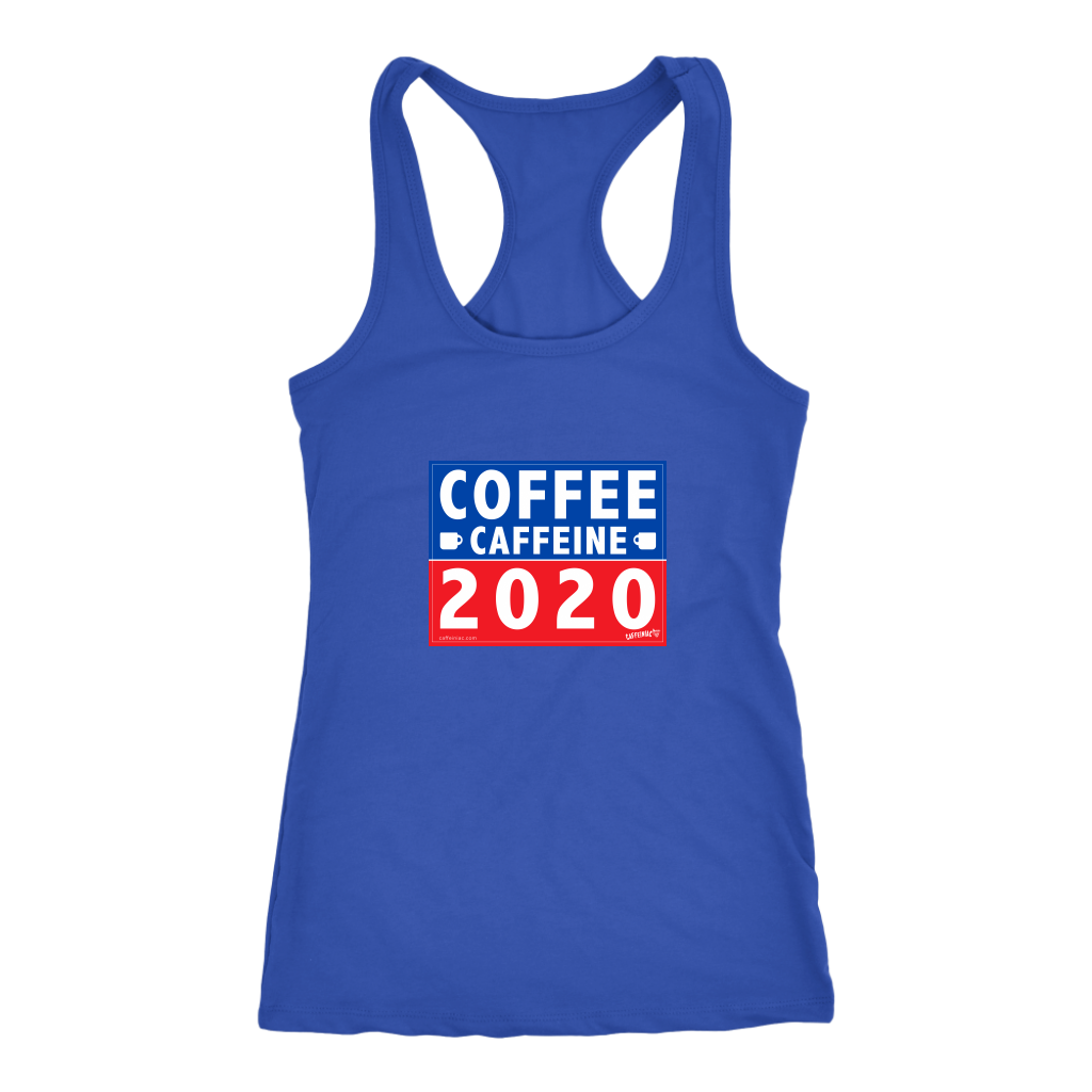 COFFEE CAFFEINE 2020 Racerback Tank