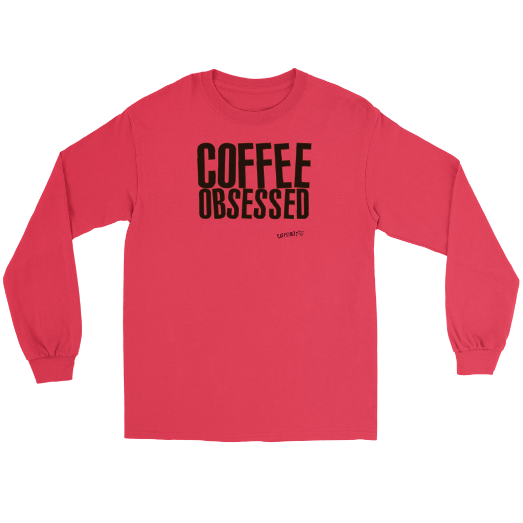 Coffee Obsessed Long Sleeve Tee