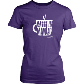 Caffeine Maniac Womens Shirt by District