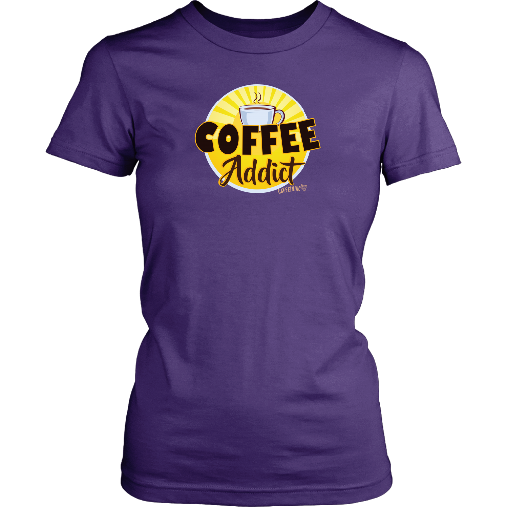 Coffee Addict  Womens Shirt