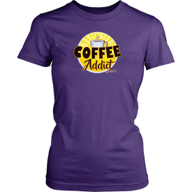 Coffee Addict  Womens Shirt