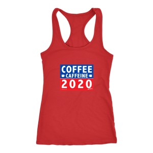 COFFEE CAFFEINE 2020 Racerback Tank