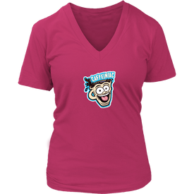 Caffeiniac -  District Womens V-Neck