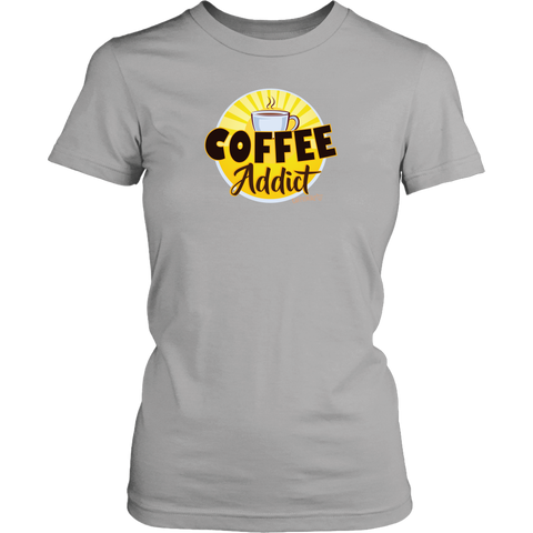 Image of Coffee Addict  Womens Shirt