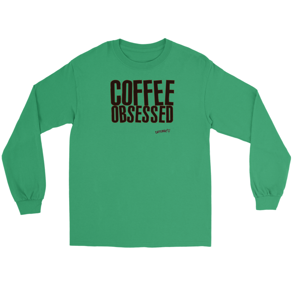Coffee Obsessed Long Sleeve Tee